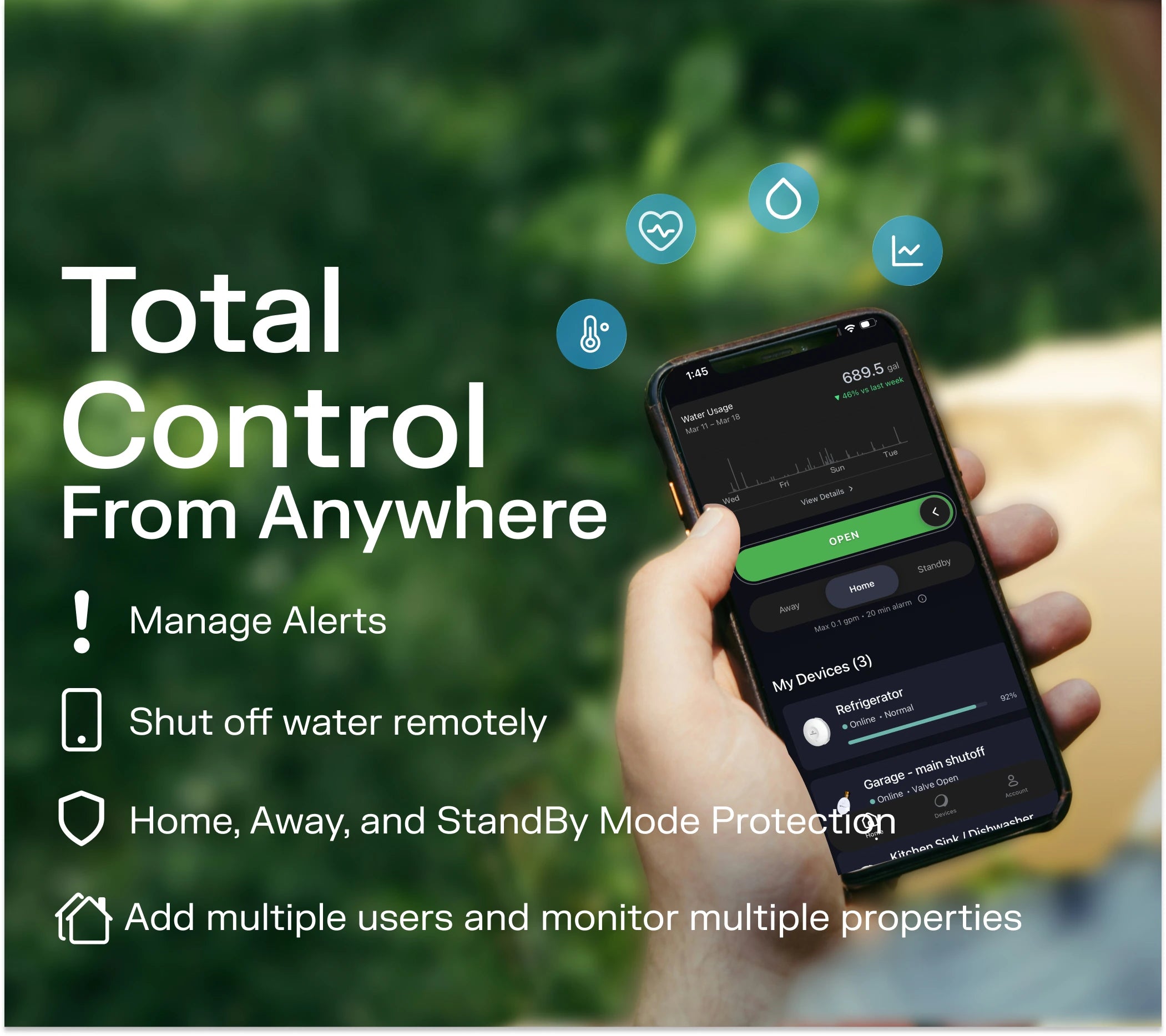 Total control from anywhere