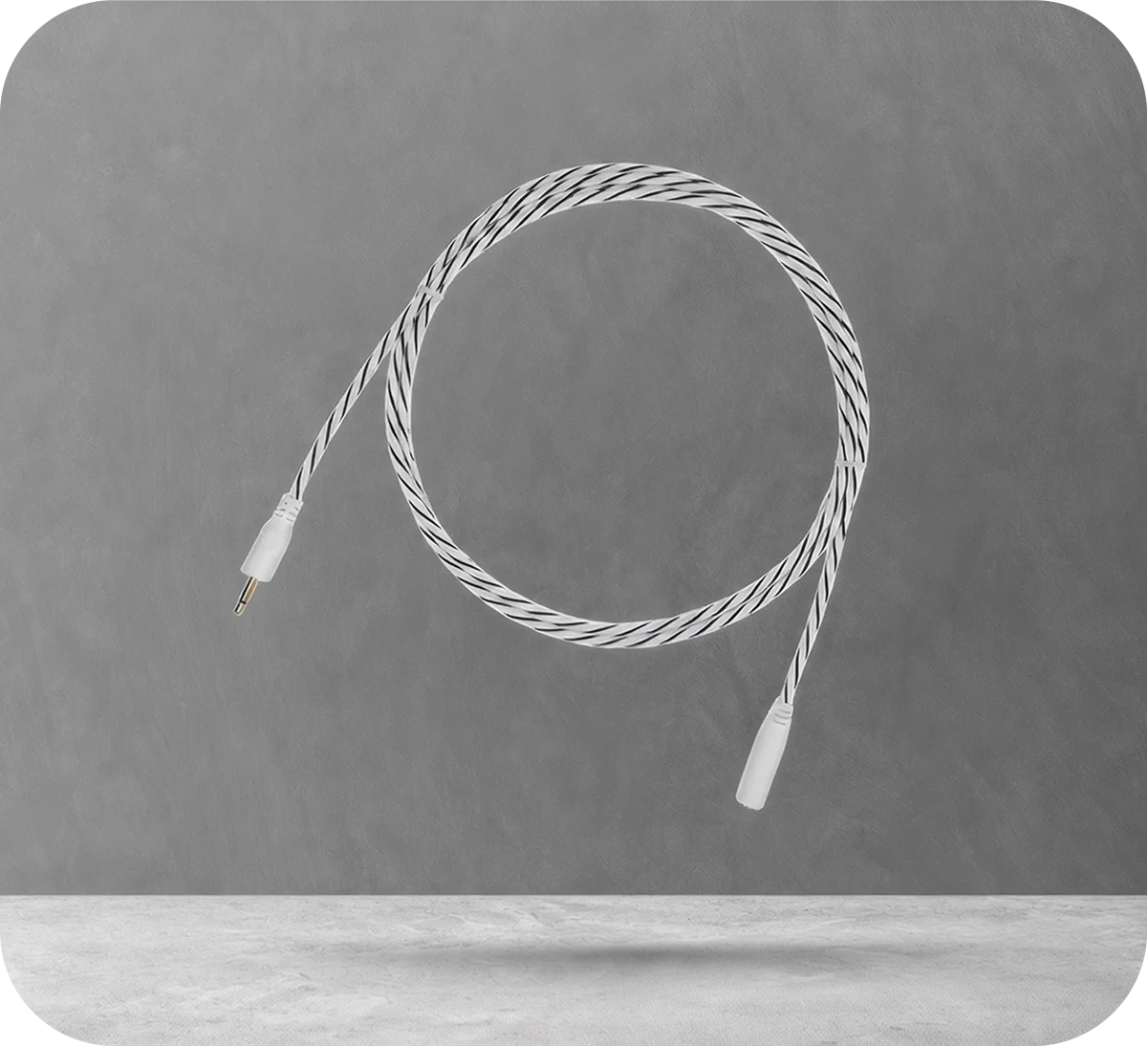 The PlumSense detection cable, coiled